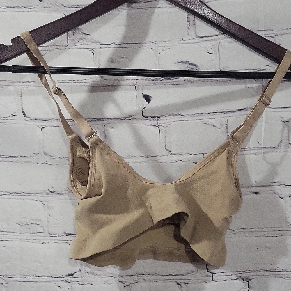 Simms Tan Ruched Bra - Picture 3 of 4
